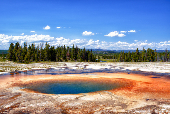 The Opal Pool, Yellowstone National Park