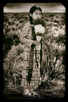 Native American Dancer in the Utah High Desert